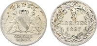 Baden-Durlach 3 Kreuzer Friedrich I. 1852-1907 -