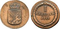 Baden-Durlach Cu Kreuzer Carl Ludwig Friedrich 1811-1818 -