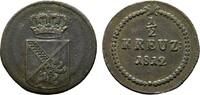 Baden-Durlach Cu 1/2 Kreuzer Carl Ludwig Friedrich 1811-1818 -