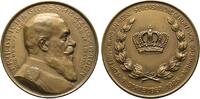 Baden-Durlach Bronzemedaille Friedrich I. 1852-1907 -