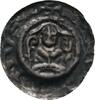 Erfurt, erzbischöflich mainzische Münzstätte Brakteat Gerhard II. von Eppstein 1289-1305 -