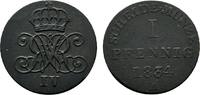 Braunschweig-Calenberg-Hannover Cu Pfennig Wilhelm IV. 1830-1837 -