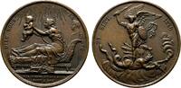 Frankreich Bronzemedaille Ludwig XVIII. 1814, 1815-1824 -