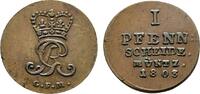 Braunschweig-Calenberg-Hannover Cu Pfennig Georg III. 1760-1820 -