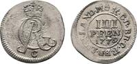 Braunschweig-Calenberg-Hannover 4 Pfennig Georg III. 1760-1820 -