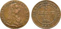Mainz, Erzbistum Cu 1/4 Kreuzer Friedrich Karl Joseph 1774-1802 -