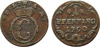 Löwenstein-Wertheim-Rochefort Cu Pfennig Dominik Constantin 1789-1806 -