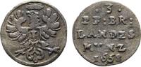 Brandenburg-Preußen 3 Pfennig Friedrich Wilhelm 1640-1688 -