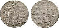 Brandenburg-Preußen 3 Pfennig 1679 CS Berlin Friedrich Wilhelm 1640-1688 Fast sehr schön