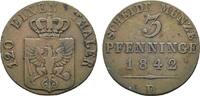 Brandenburg-Preußen Cu 3 Pfennig Friedrich Wilhelm IV. 1840-1861 -