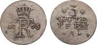 Brandenburg-Preußen 3 Gute Pfennig Friedrich II. 1740-1786 -