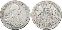 Brandenburg-Ansbach Taler Christian Friedrich Karl Alexander 1757-1791 -