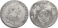 Brandenburg-Ansbach Taler Christian Friedrich Karl Alexander 1757-1791 -