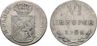 Baden-Durlach 6 Kreuzer Karl Friedrich 1806-1811 -