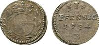 Brandenburg-Ansbach Pfennig Christian Friedrich Karl Alexander 1757-1791 -