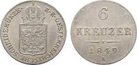 Haus Habsburg 6 Kreuzer Franz Joseph I. 1848-1916 -