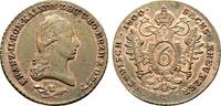 Haus Habsburg Cu 6 Kreuzer Franz II. (I.) 1792-1835 -