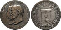 Bayern Versilberte Bronzemedaille Ludwig III. 1913-1918 -