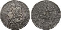Mansfeld-vorderortische Linie zu Friedeburg Taler Peter Ernst I., Bruno II., Gebhard VIII. und Johann Georg IV. 1587-1601 -
