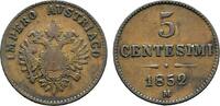 Haus Habsburg Cu 3 Centesimi Franz Joseph I. 1848-1916 -
