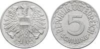 Österreich, Republik 5 Schilling Zweite Republik nach 1945 -