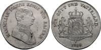 Bayern Taler Maximilian I. Joseph 1806-1825 -