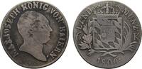 Bayern 6 Kreuzer Maximilian I. Joseph 1806-1825 -