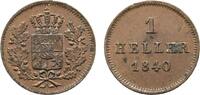 Bayern Cu Heller Ludwig I. 1825-1848 -