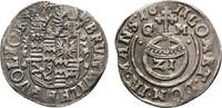 Mansfeld-vorderortische Linie zu Bornstedt 1/21 Taler Bruno II., Wilhelm I., Johann Georg IV. und Volrad 1605-1615 -