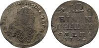 Mecklenburg-Schwerin 1/12 Taler Friedrich 1756-1785 -