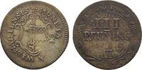 Mecklenburg-Wismar, Stadt Cu 3 Pfennig -
