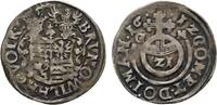 Mansfeld-vorderortische Linie zu Bornstedt 1/24 Taler Bruno II., Wilhelm I., Johann Georg IV. und Volrad 1605-1615 -