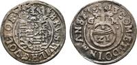 Mansfeld-vorderortische Linie zu Bornstedt 1/24 Taler Bruno II., Wilhelm I., Johann Georg IV. und Volrad 1605-1615 -