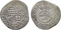 Mansfeld-vorderortische Linie zu Eisleben Zwitter 1/24 Taler Johann Georg II. 1619-1647 -