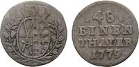 Sachsen-Albertinische Linie 1/48 Taler Friedrich August III. 1763-1806 -