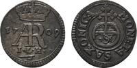 Sachsen-Albertinische Linie Pfennig Friedrich August I. 1694-1733 -
