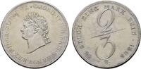Braunschweig-Calenberg-Hannover 2/3 Taler Georg IV. 1820-1830 -