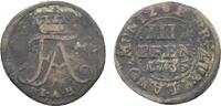 Braunschweig-Wolfenbüttel 4 Pfennig Ferdinand Albrecht II. 1735 -