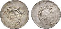 Würzburg, Bistum Pfennig Otto I. von Lobdeburg 1207-1223 -