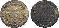 Sachsen-Coburg-Saalfeld 6 Kreuzer Franz Friedrich Anton 1800-1806 -