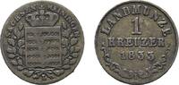 Sachsen-Meiningen Kreuzer Bernhard Erich Freund 1803-1866 -