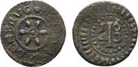 Cu Pfennig 1643 Wiedenbrück  Kl. Prägeschwäche, etwas korrodiert, sehr schön