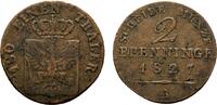 Brandenburg-Preußen Cu 2 Pfennig Friedrich Wilhelm III. 1797-1840 -