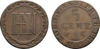 Westfalen, Königreich Cu 5 Centimes Hieronymus Napoleon 1807-1813 -