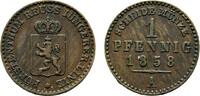 Reuss, jüngere Linie zu Schleiz Cu Pfennig Heinrich LXVII. 1854-1867 -