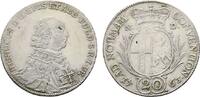 Fulda, Bistum 20 Kreuzer Heinrich VIII. von Bibra 1759-1788 -
