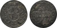 Fulda, Bistum 5 Kreuzer Heinrich VIII. von Bibra 1759-1788 -