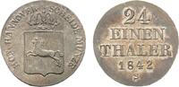 Braunschweig-Calenberg-Hannover 1/24 Taler Ernst August 1837-1851 -