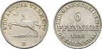 Braunschweig-Calenberg-Hannover 6 Pfennig Ernst August 1837-1851 -