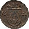 Würzburg, Bistum Kipper Cu 2 Heller einseitig Johann Gottfried von Aschhausen 1617-1622 -